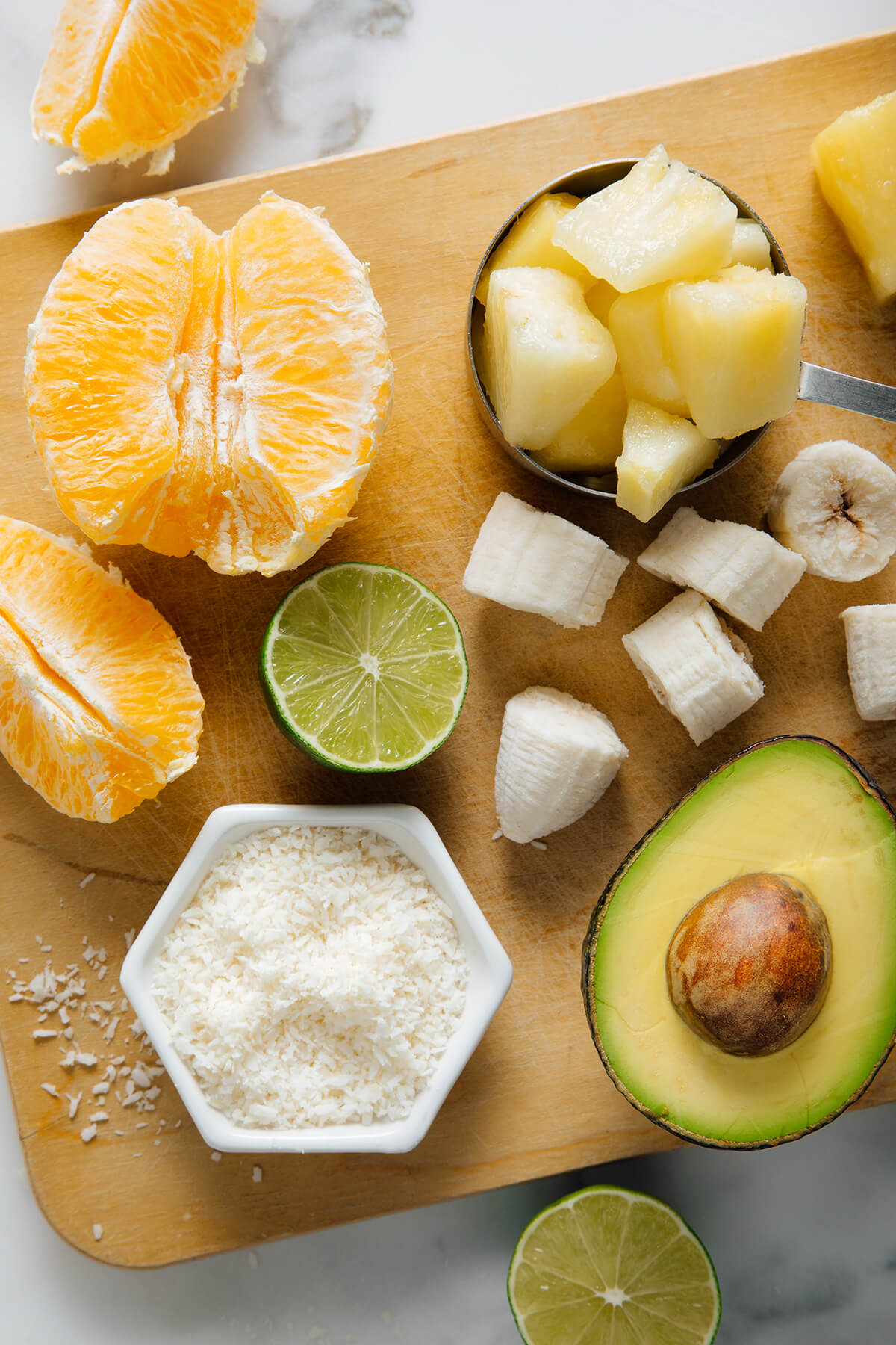 pineapple avocado smoothie ingredients