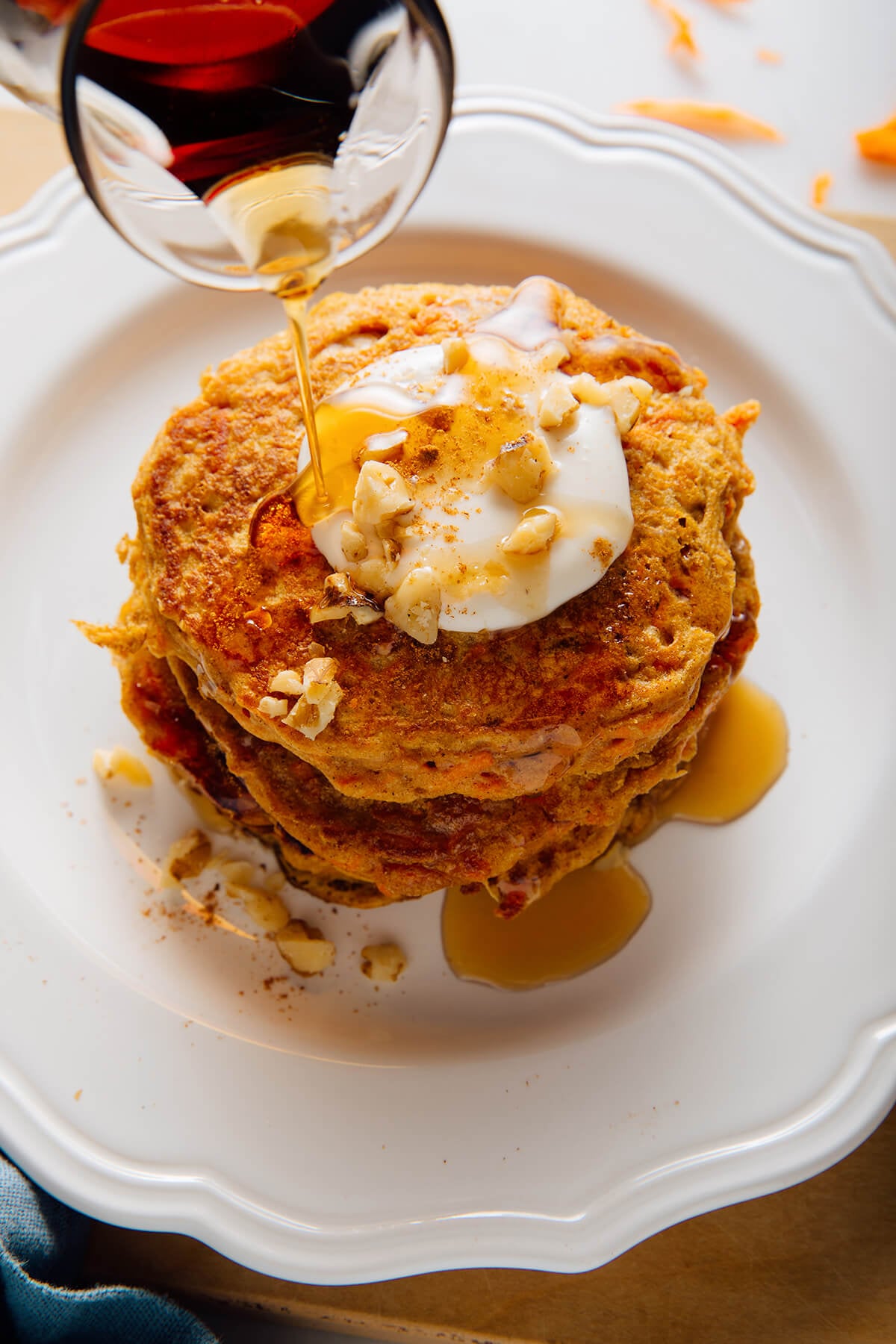 carrot cake pancakes