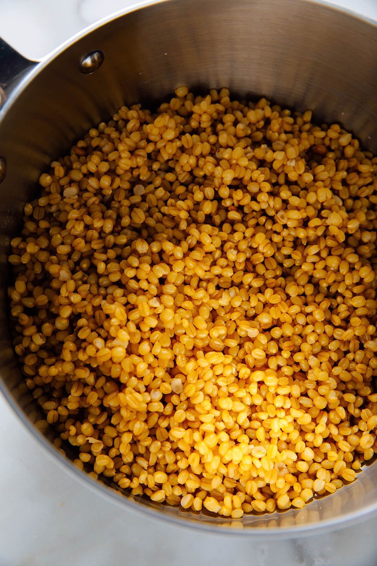 cooked wheat berries