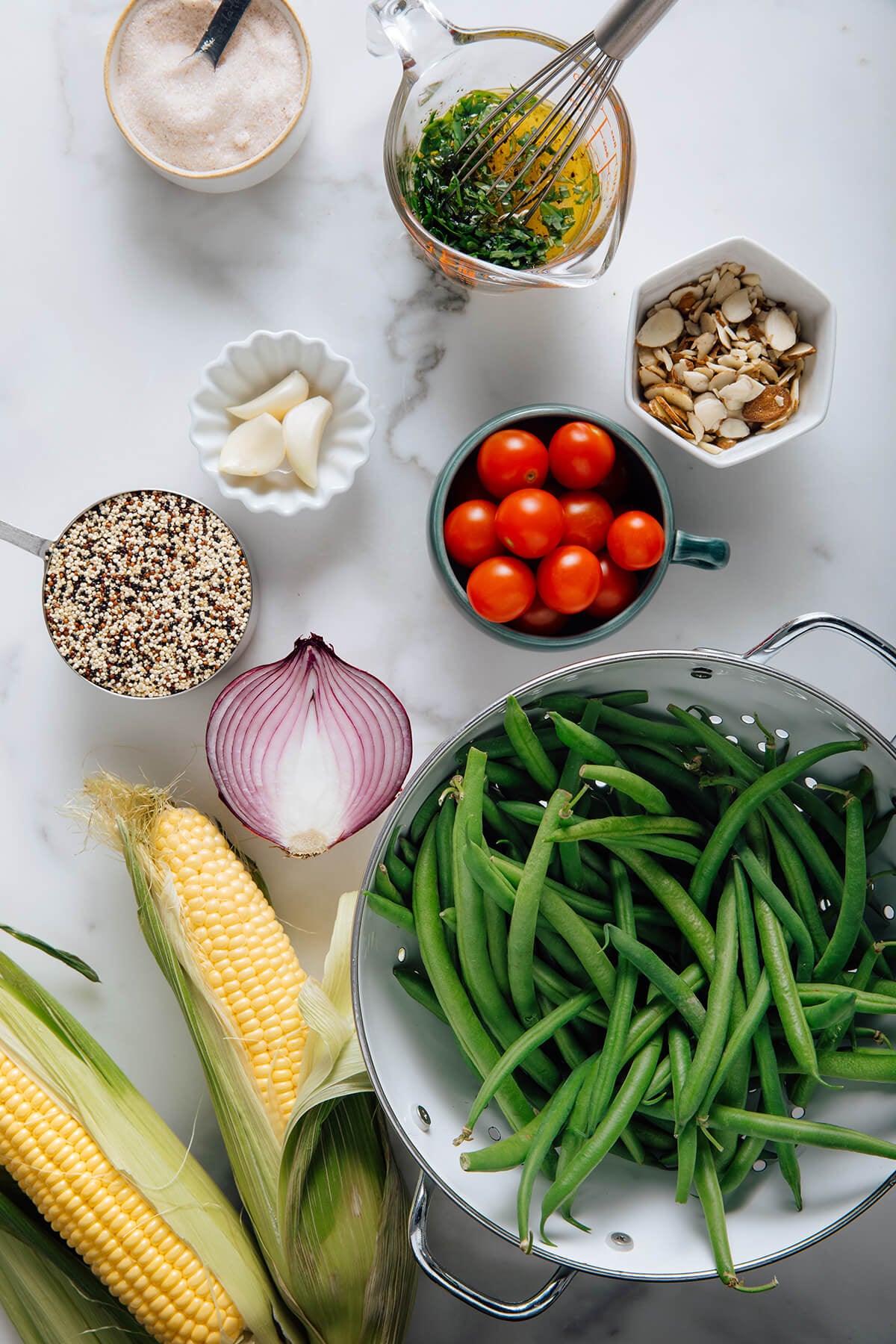 green bean quinoa salad ingredients
