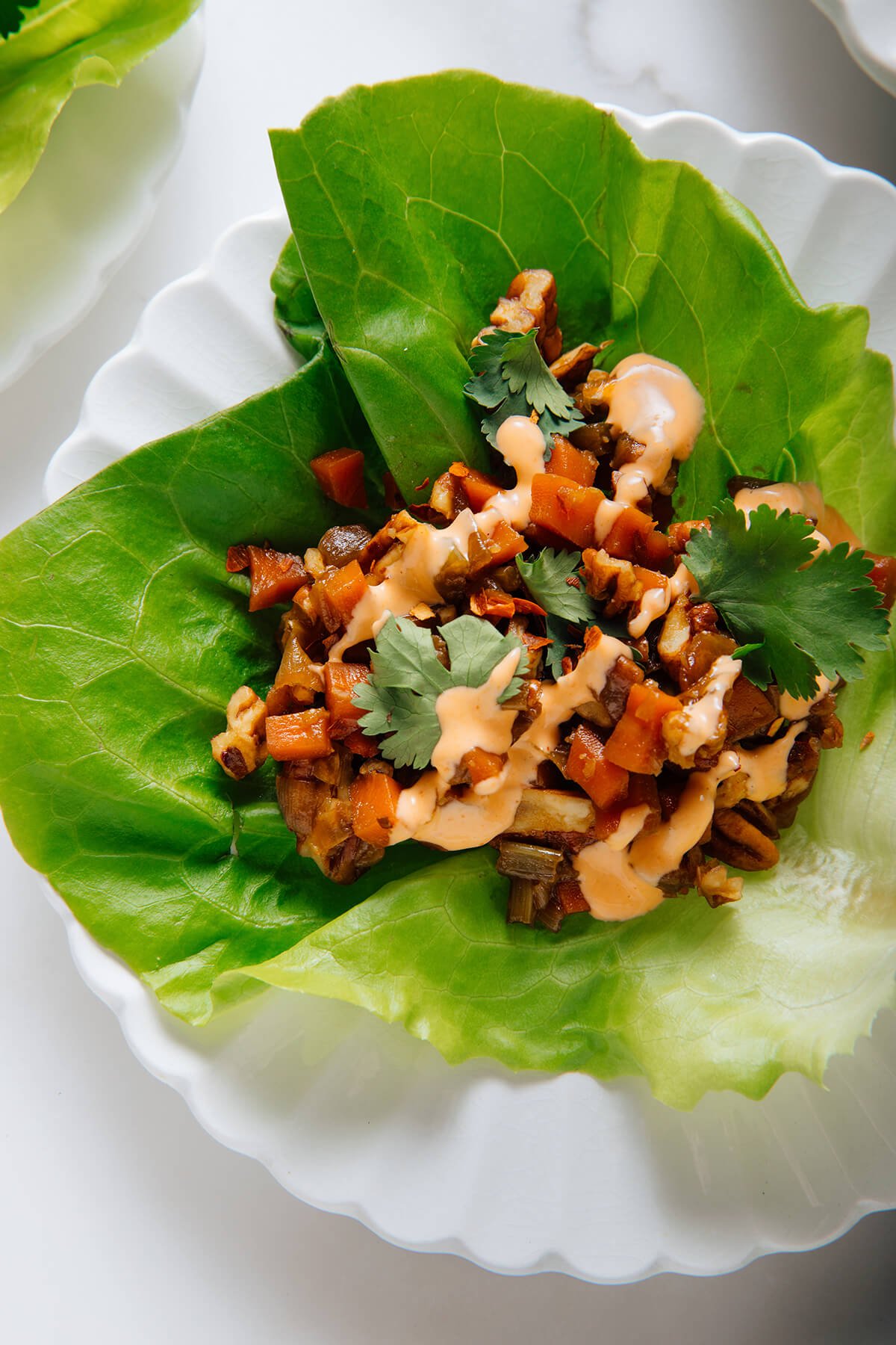 Thai lettuce wraps recipe