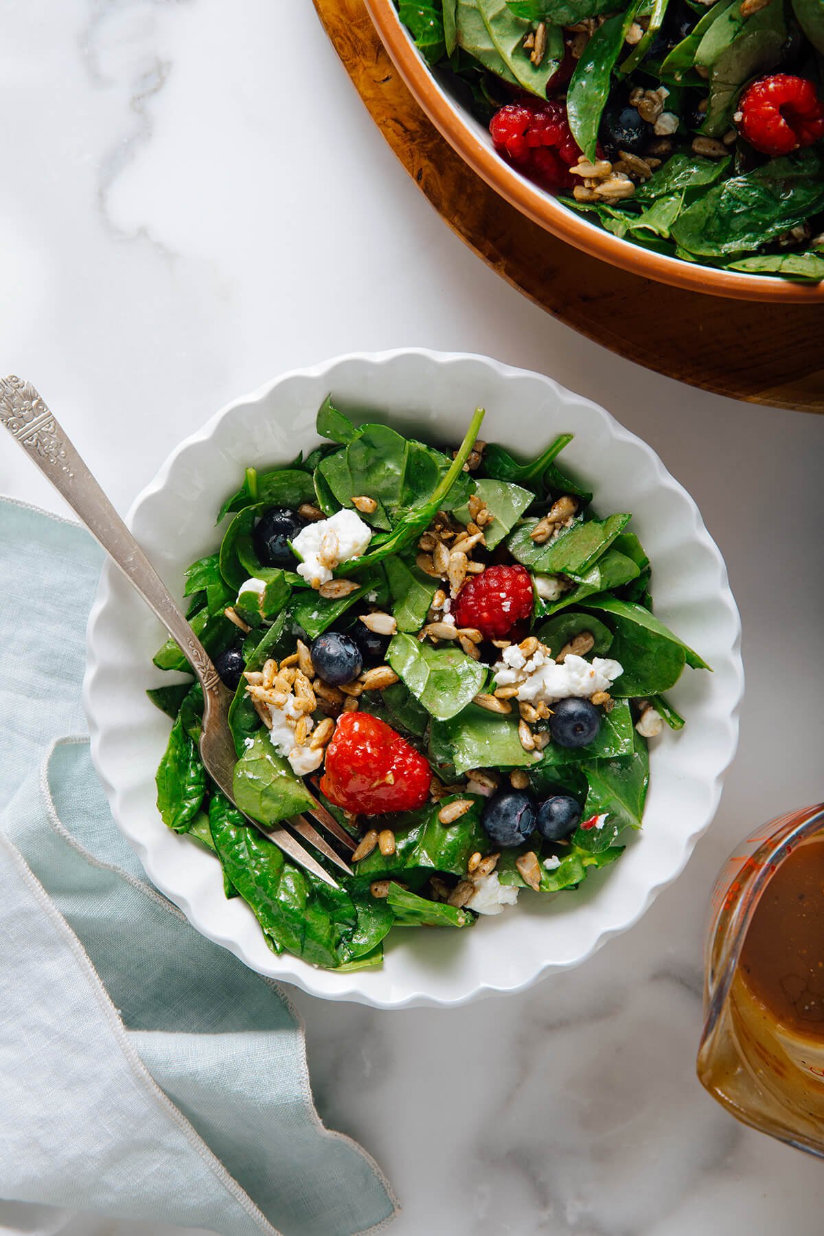 berry spinach salad recipe
