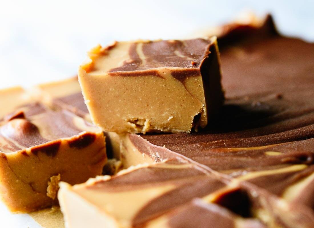 Easy peanut butter fudge - cookieandkate.com