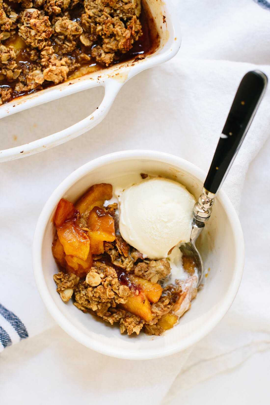 gluten-free peach crisp recipe