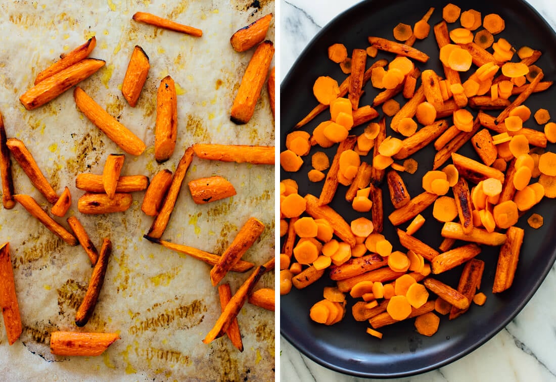 roasted carrots