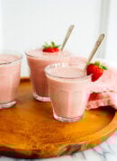 simple strawberry smoothie recipe