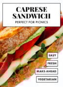 tomato mozzarella sandwich recipe