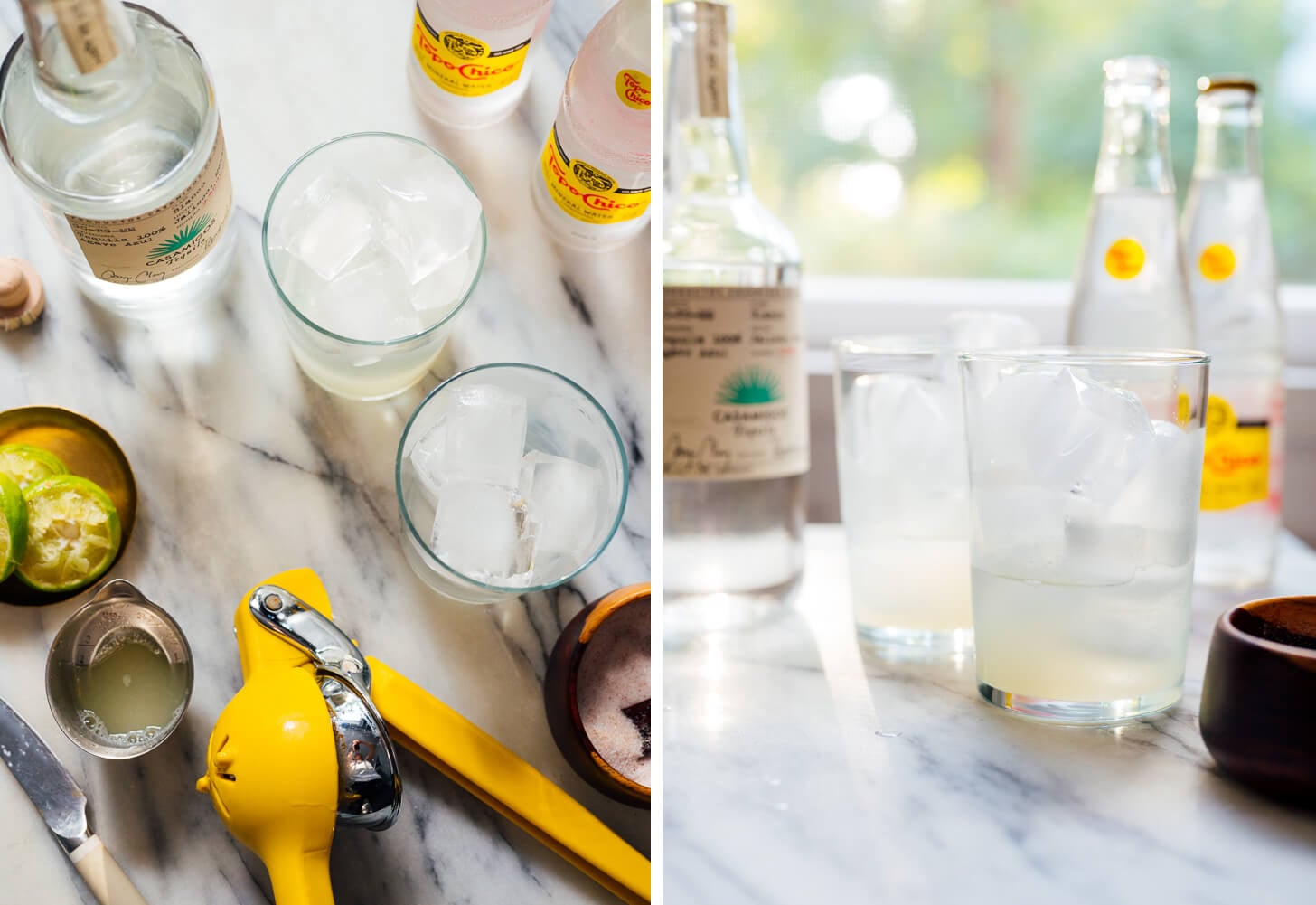 lime juice in ranch water cocktail