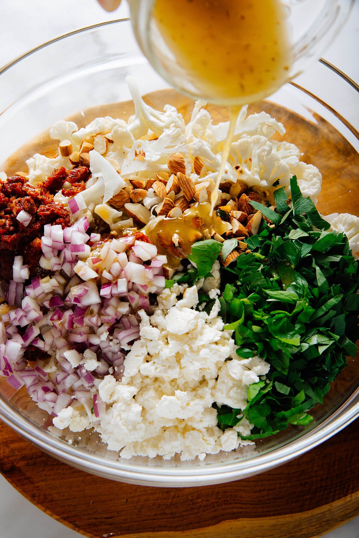how to make cauliflower salad